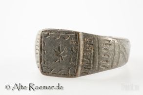 Römischer Ring mit Silberauflage