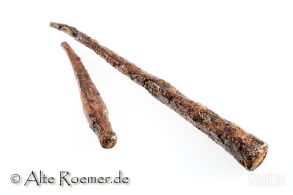 2 Pfeilspitzen aus Eisen, Römerzeit bis Mittelalter