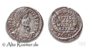 Siliqua des Constantius II