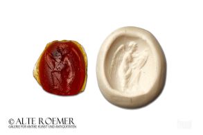 Buy ancient roman intaglio with goddess of victory