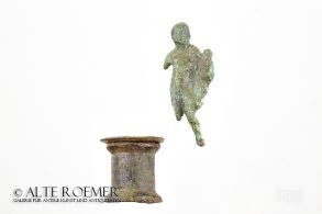 Bronzestatuette des Merkur aus der römischen Kaiserzeit