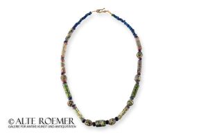 Buy necklace of Egyptian mosaic glass beads
