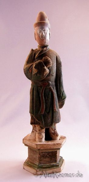 Riesiger Terracotta Diener, Ming-Dynastie