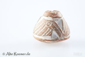 Große kegelförmige Perle der Manabí-Kultur
