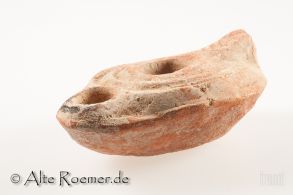 Byzantinische Öllampe - seltene Form
