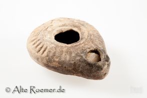Spätrömische Öllampe aus Südisrael