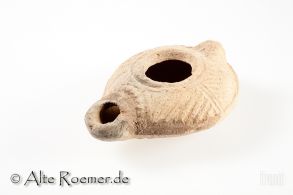 Spätrömische Öllampe aus dem Norden Israels