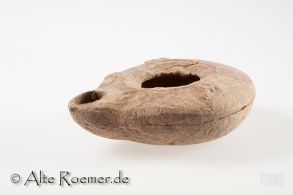 Spätrömische Öllampe vom Diskustyp