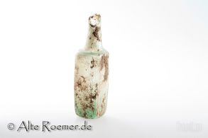 Viereckiges römisches Glasfläschchen