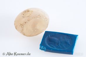 Sassanidisches Stempelsiegel mit Zebu