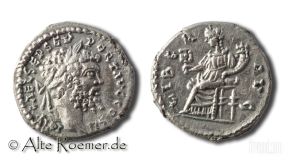 Musealer Denar des Septimius Severus