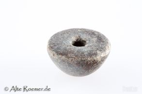 Römischer Spinnwirtel aus Stein