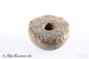 Römischer Spinnwirtel aus Stein