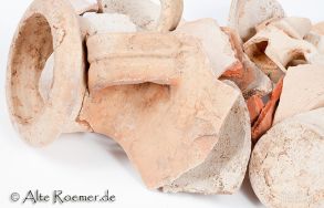 Große gemischte Gruppe antiker Scherben