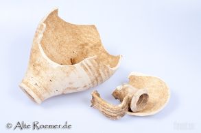 Römischer Wasserkrug in Scherben, vollständig