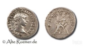 Musealer Denar des Trajan