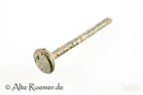 römischer Nagel oder Schmucknadel aus Bronze
