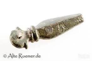 römisches Phallusamulett aus Bronze