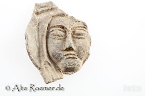 Römisches Gesicht aus Blei