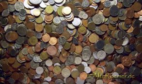 Große Sammlung von Münzen aus aller Welt