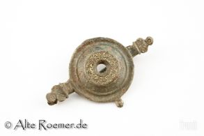 Römische Scheibenfibel in Millefiori-Technik