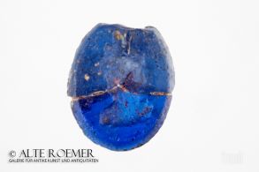 Römisches Intaglio mit Büste des Serapis