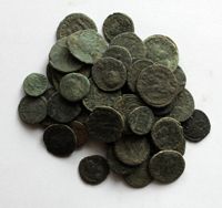 Sonderangebot - 50 vorgereinigte römische Münzen, Provinz Pannonia (hohe Qualität)