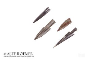 Four Greek or Scythian arrow heads