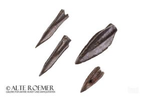 Four Greek or Scythian arrow heads