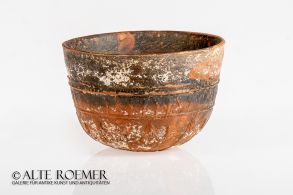 Megarian bowl with floral decoration
