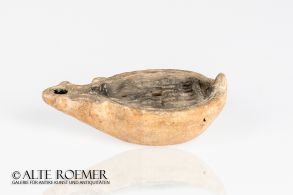 Publizierte römische Öllampe aus der Sammlung Steve Adler