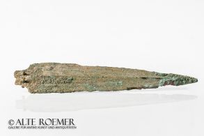 Massive bronze lance head from the Near East