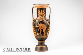 Sehr große museale rotfigurige Halsamphora mit Thermolumineszenz-Gutachten