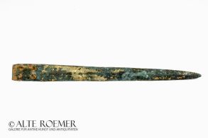 Canaanite bronze blade from General Moshe Dayan collection 