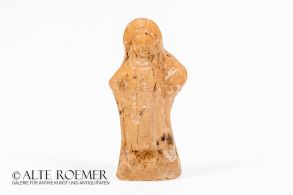 Hellenistisch-römische Tonfigur aus Ägypten