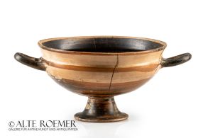 Attische Kylix aus der Sammlung des bekannten Architekten D. Haner