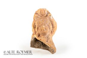 Head of Isis - found 1963 at Ras-el-Tin Necropolis, Alexandria