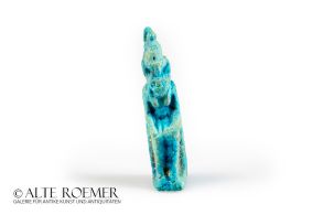 Egyptian faience figurine of Mut Sekhmet