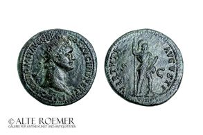Extremely fine Domitian dupondius