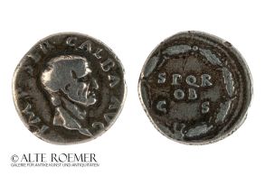 Very fine Galba denarius