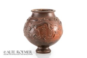 Buy a very rare large Samian Ware hunt cup at Alte Roemer Gallery