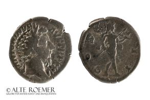 Marcus Aurelius denarius with nice patina