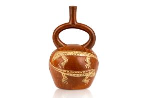 Steigbügelgefäß der Moche-Kultur kaufen