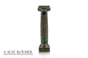 Antike Miniatursäule aus Bronze