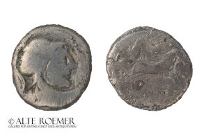 Roman Republican denarius from Wishanger hoard