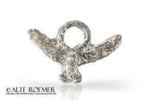 Roman lead phallus amulet
