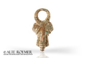 Römisches Phallusamulett (Fascinus) aus Bronze