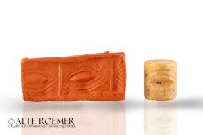 Buy Mesopotamian cylinder seal with eyes