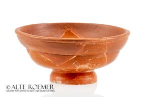 Roman Terra Sigillata bowl with potters' mark from the Rhineland
