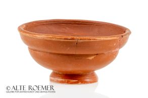 Roman Terra Sigillata bowl with potters' mark from the Rhineland